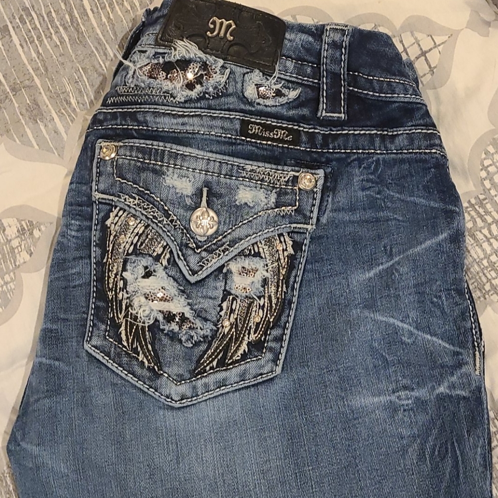 Miss Me size 30 mid rise easy boot